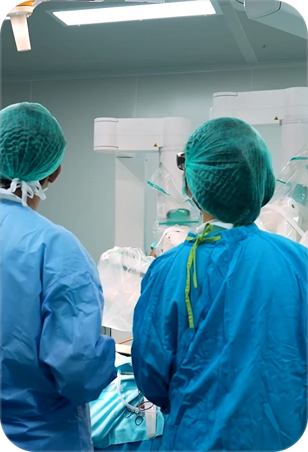 Use of SSI Mantra in a surgical operation